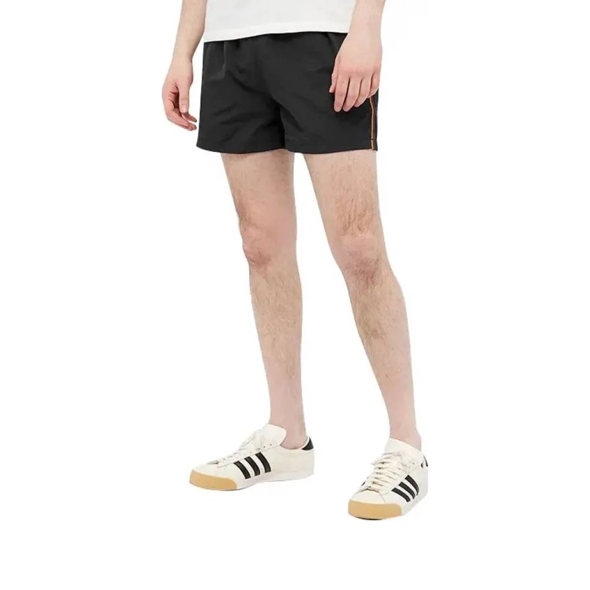 Drawstring swim shorts