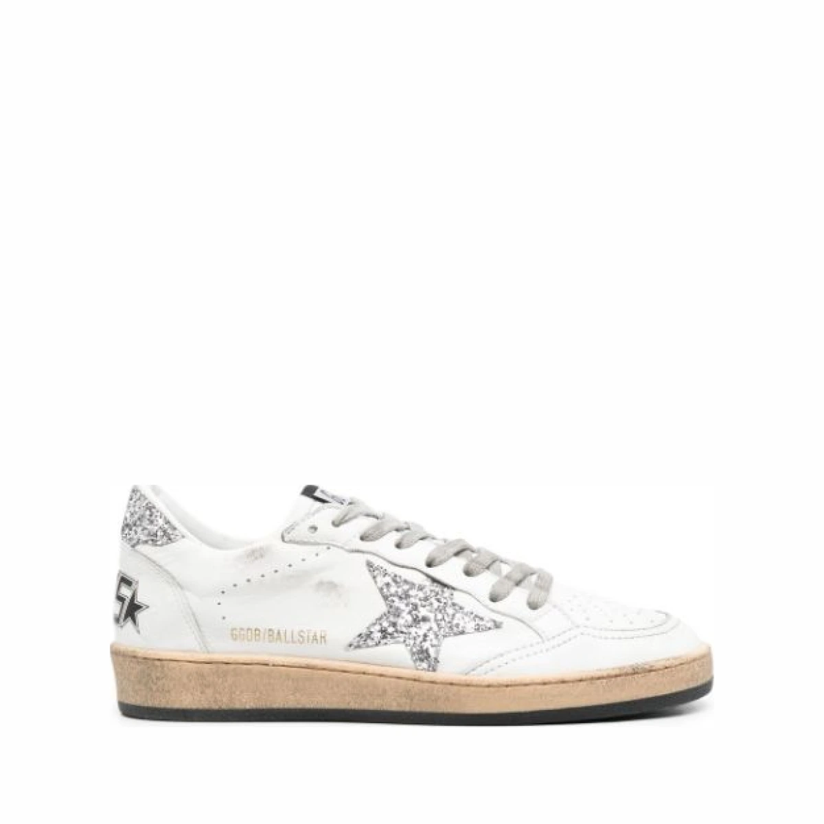 Ball Star glitter-embellished sneakers