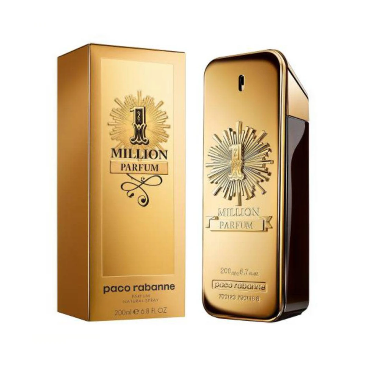 Mens 1 Million EDP Spray 6.8 oz Fragrances 3349668581948