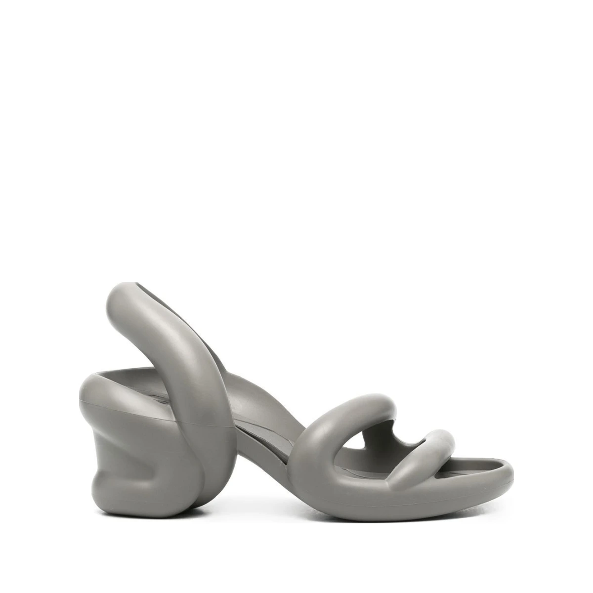 Kobrah 75mm slingback sandals - Grey