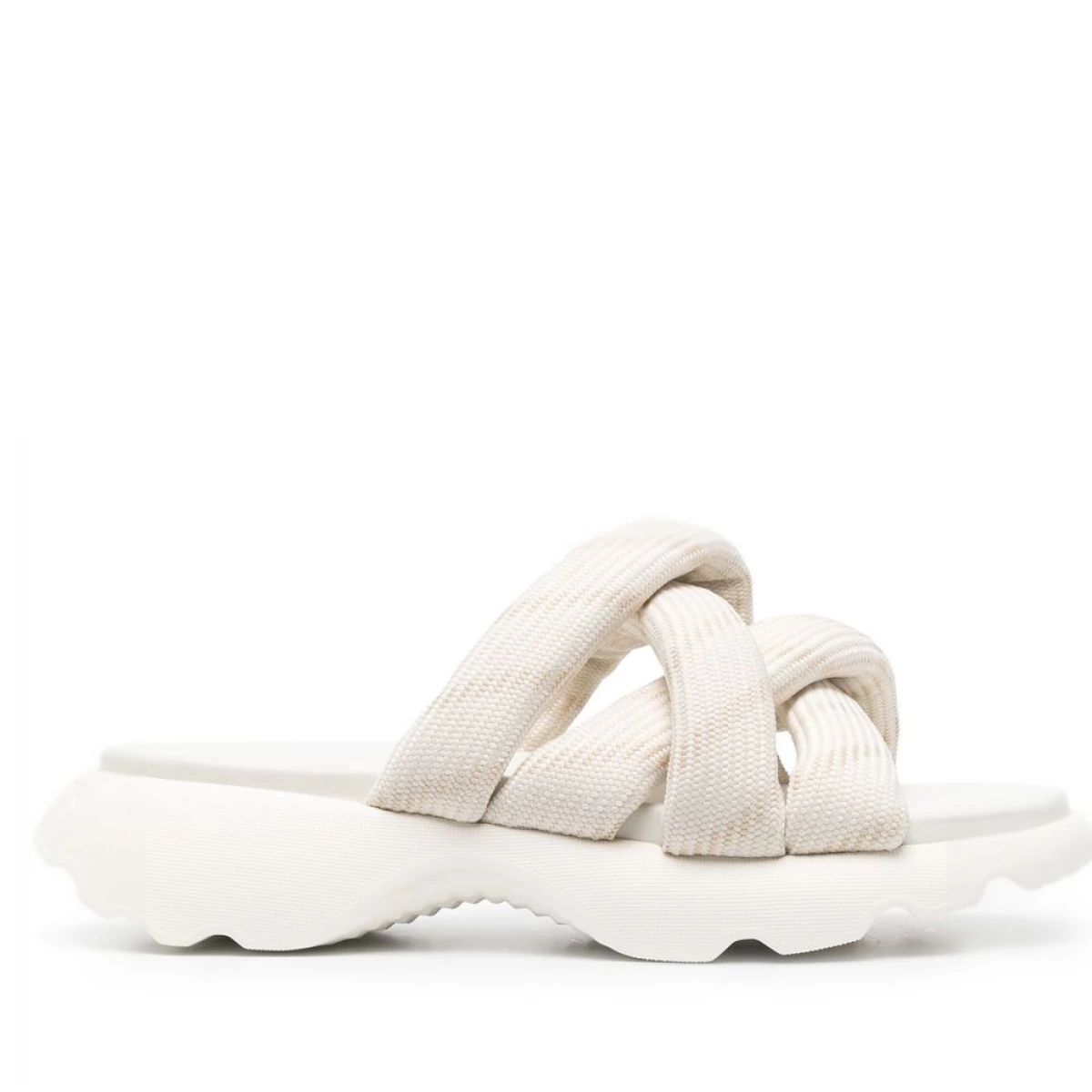 Crossover-strap slides - Neutrals