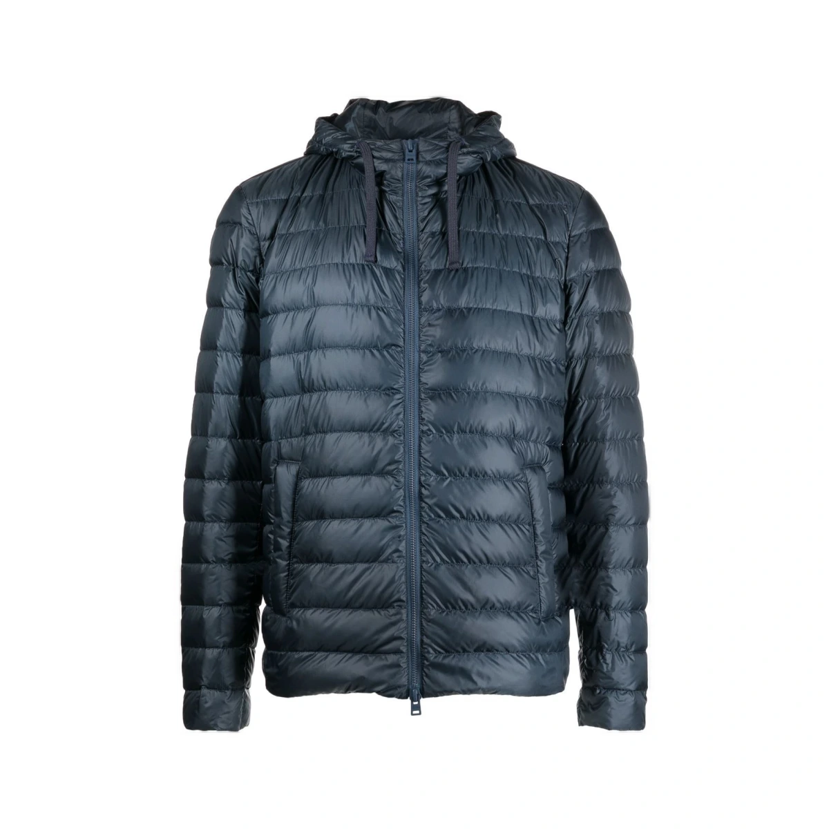 Globe hooded padded jacket - Blue