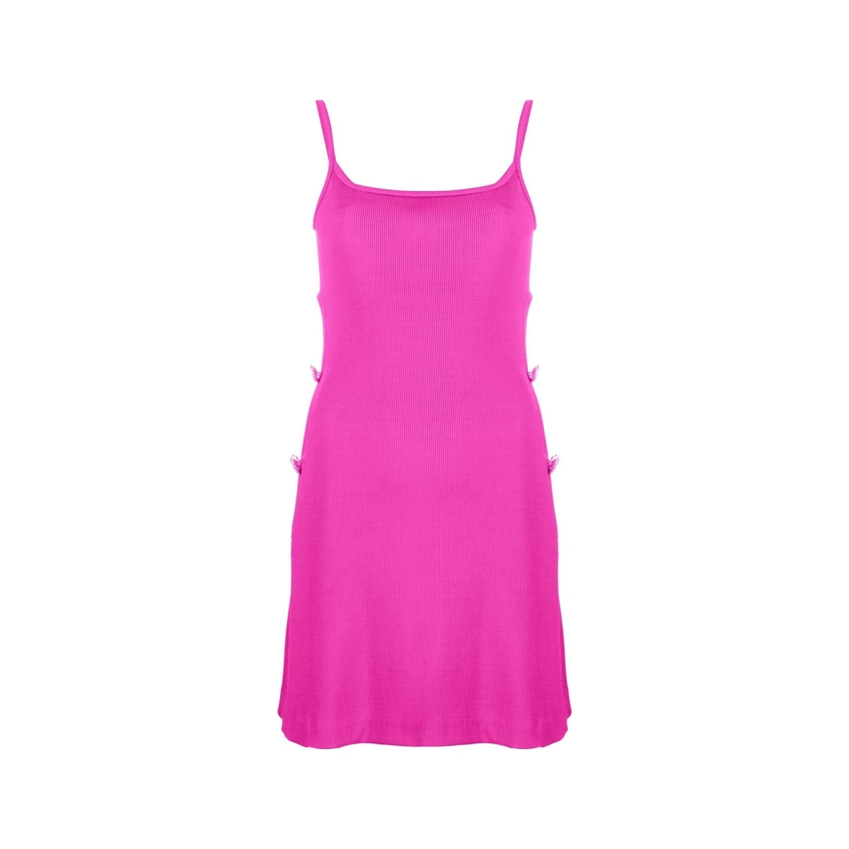 Cut-out detail mini dress - Pink