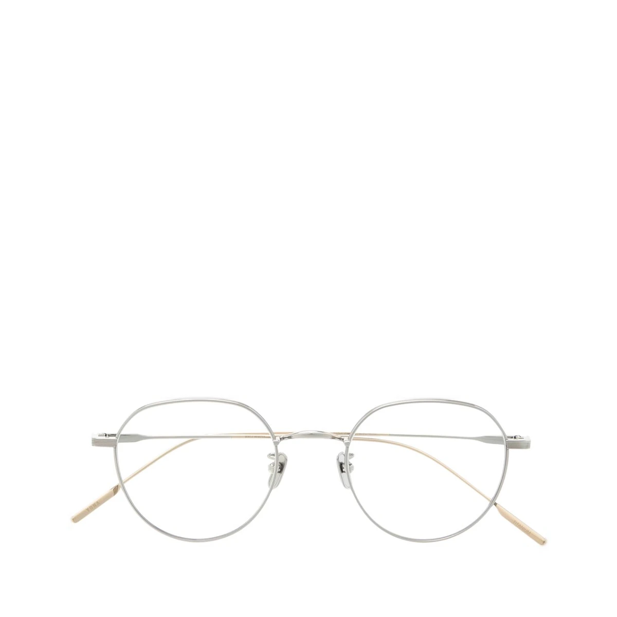 Yona 02 round-frame glasses - Silver