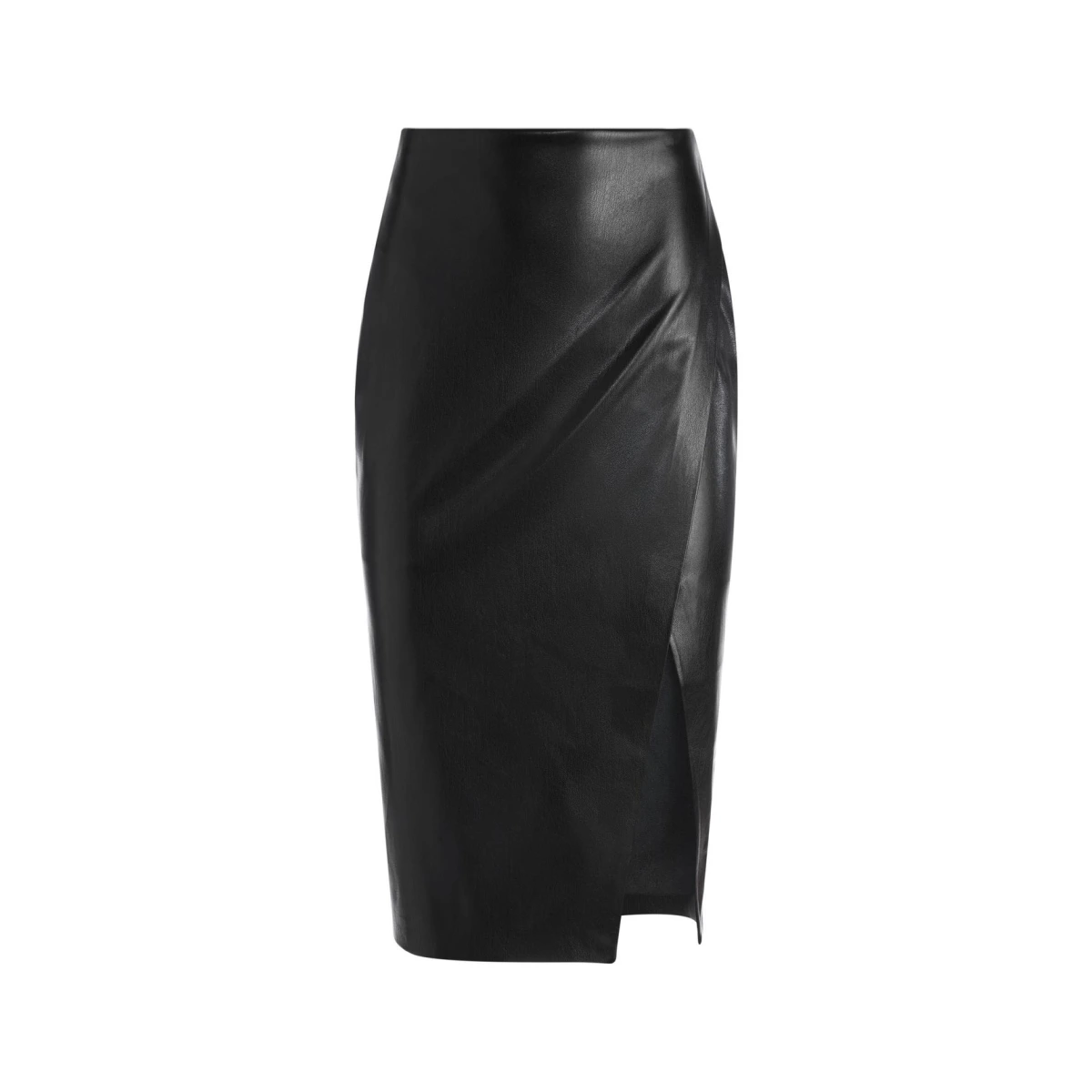 Siobhan slipwrap midi skirt - Black