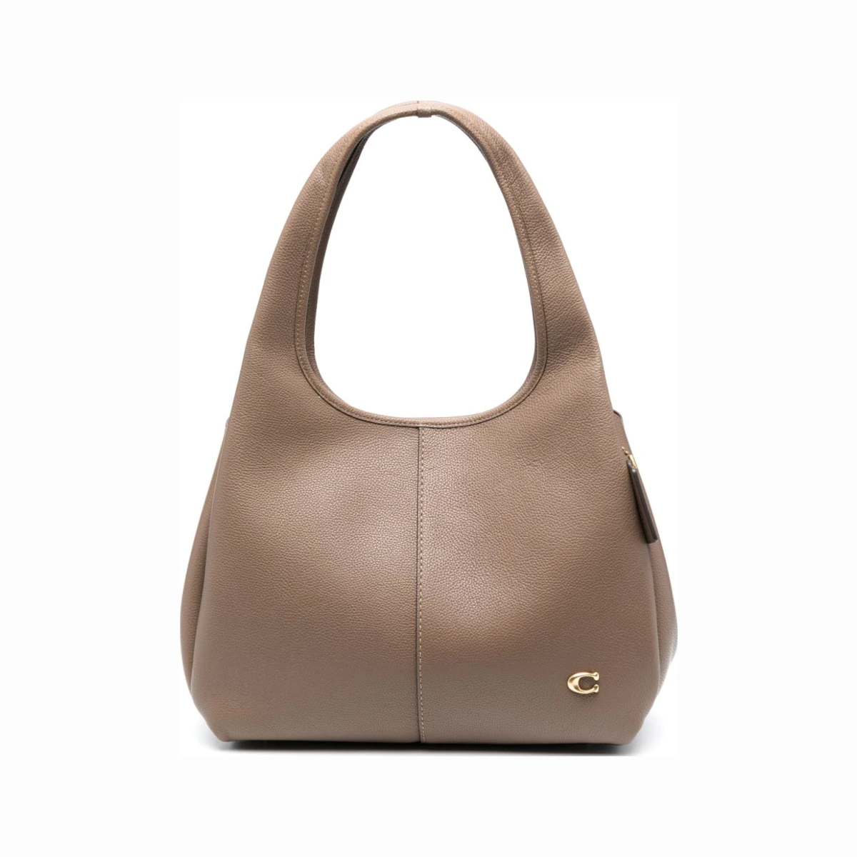 Pebble leather tote - Brown