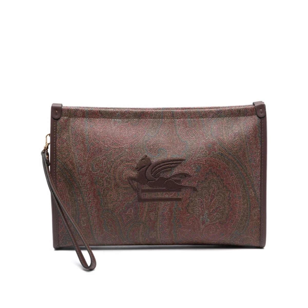 Essential clutch bag - Brown
