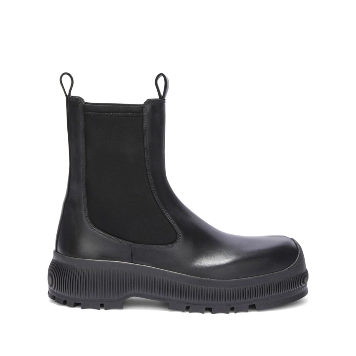 Leather Chelsea boots - Black