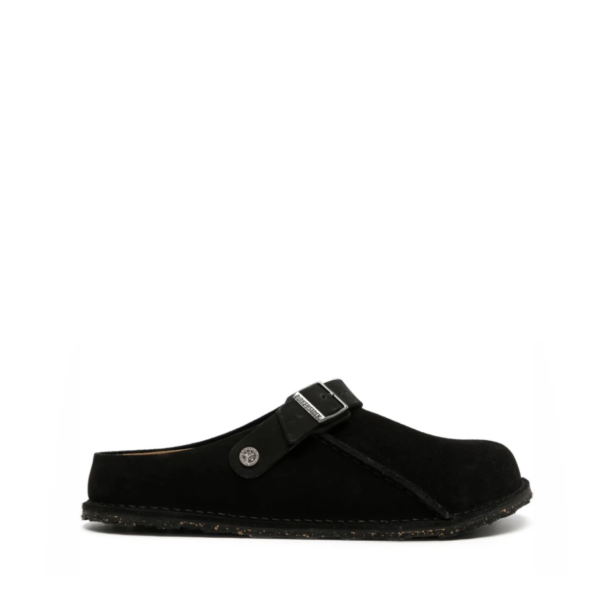 Lutry Premium suede slippers - Black