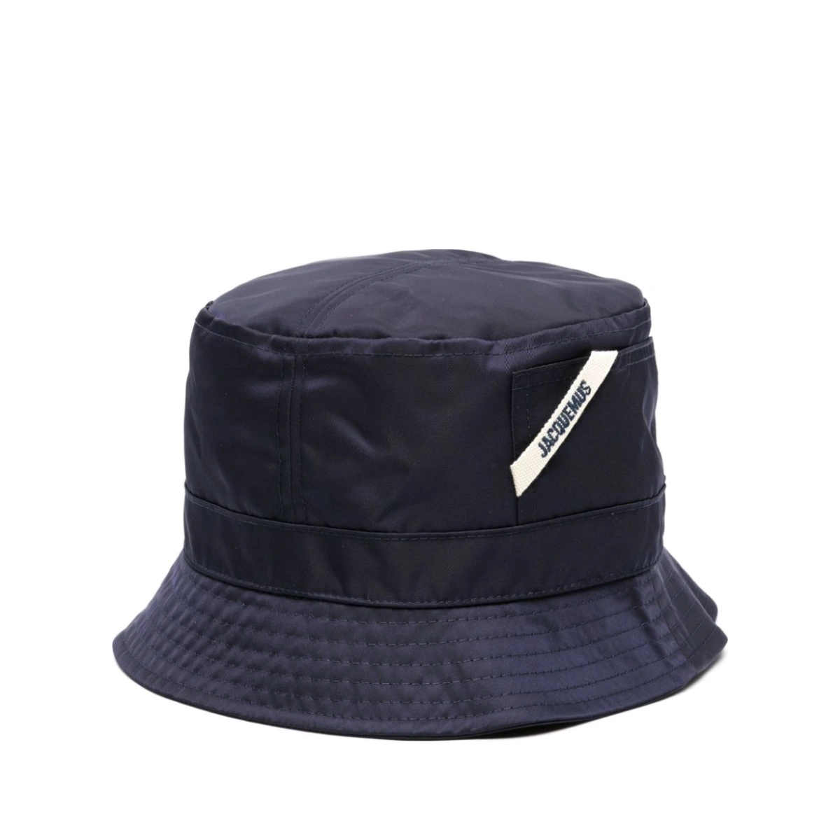 Le Ovalie narrow-brim bucket hat - Blue