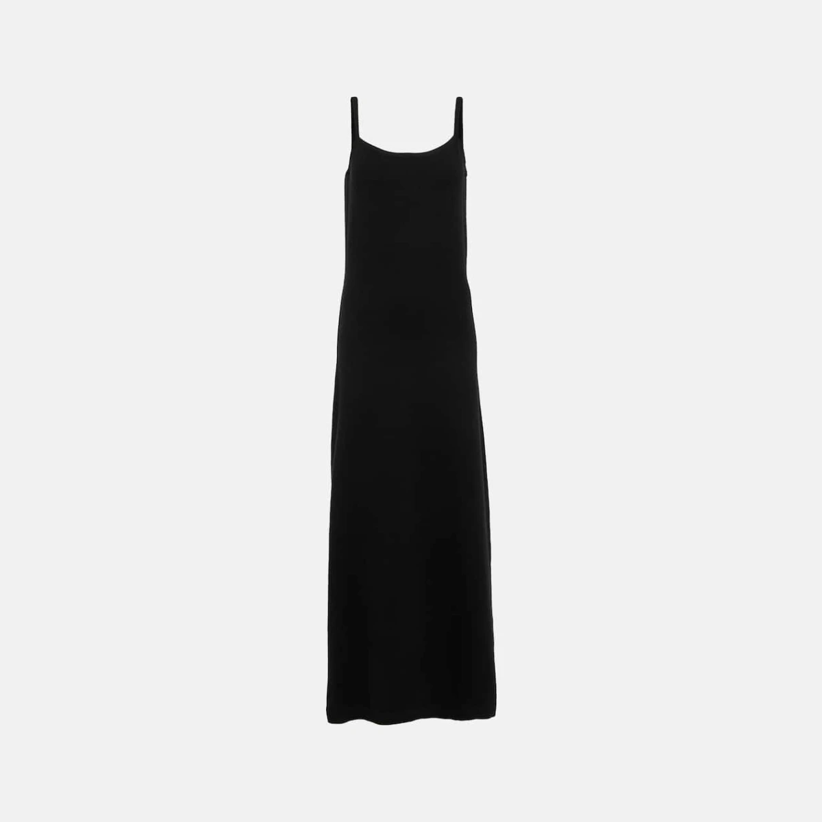 Toteme Scarf-detail cashmere maxi dress