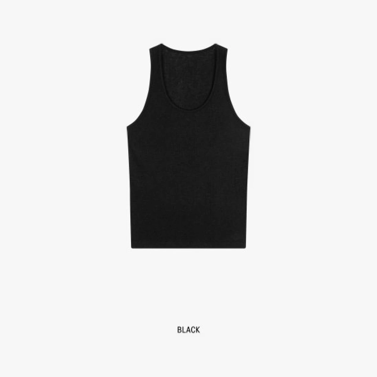 23FW MERLIN SLEEVELESS_BLACK