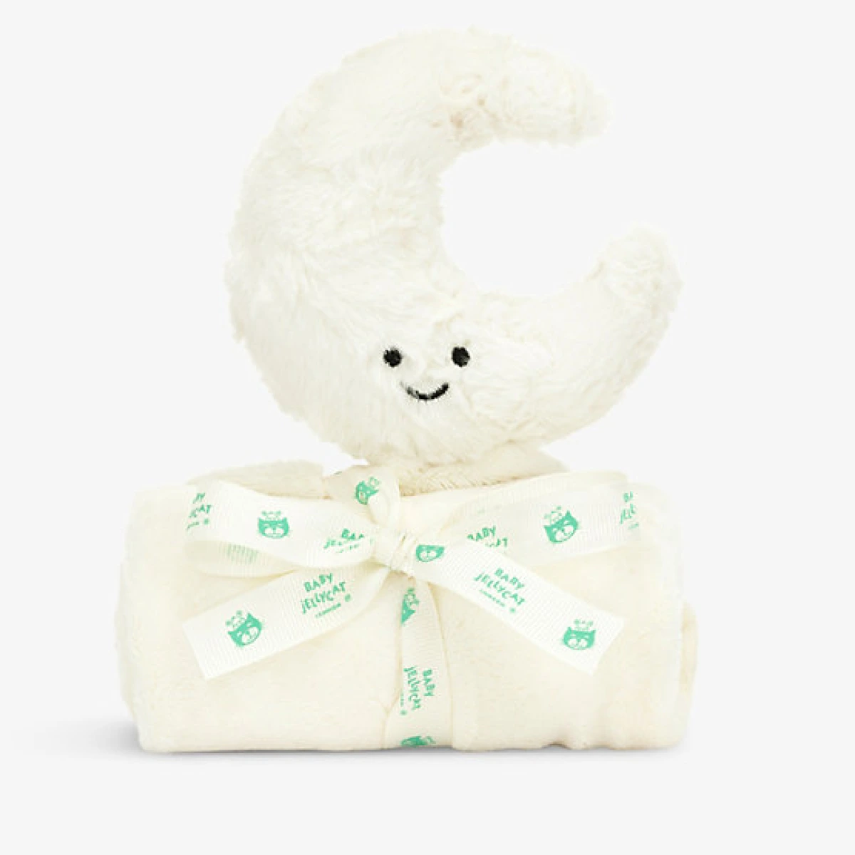 Cream Amuseable Moon Faux-fur Soother 34cm 1SIZE