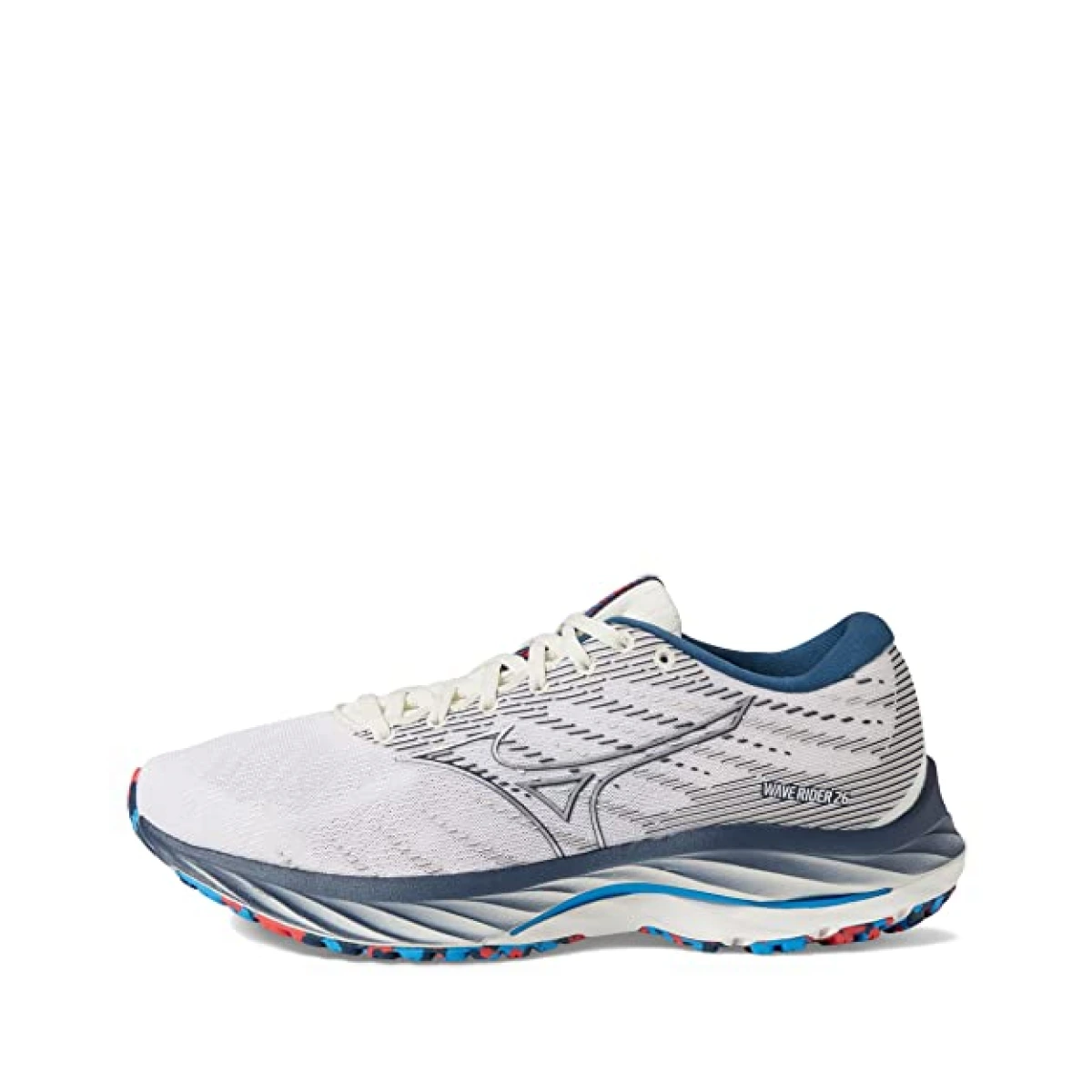 Mizuno Women's Wave Rider 26 | Neutral Running Shoe | Odyssey Grey/Quicksilver | US