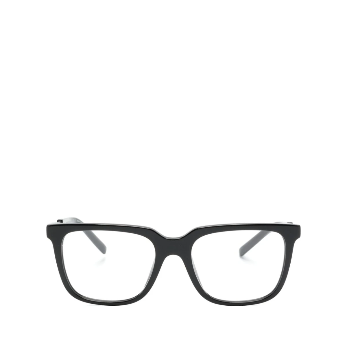 Wayfarer-frame glasses - Black