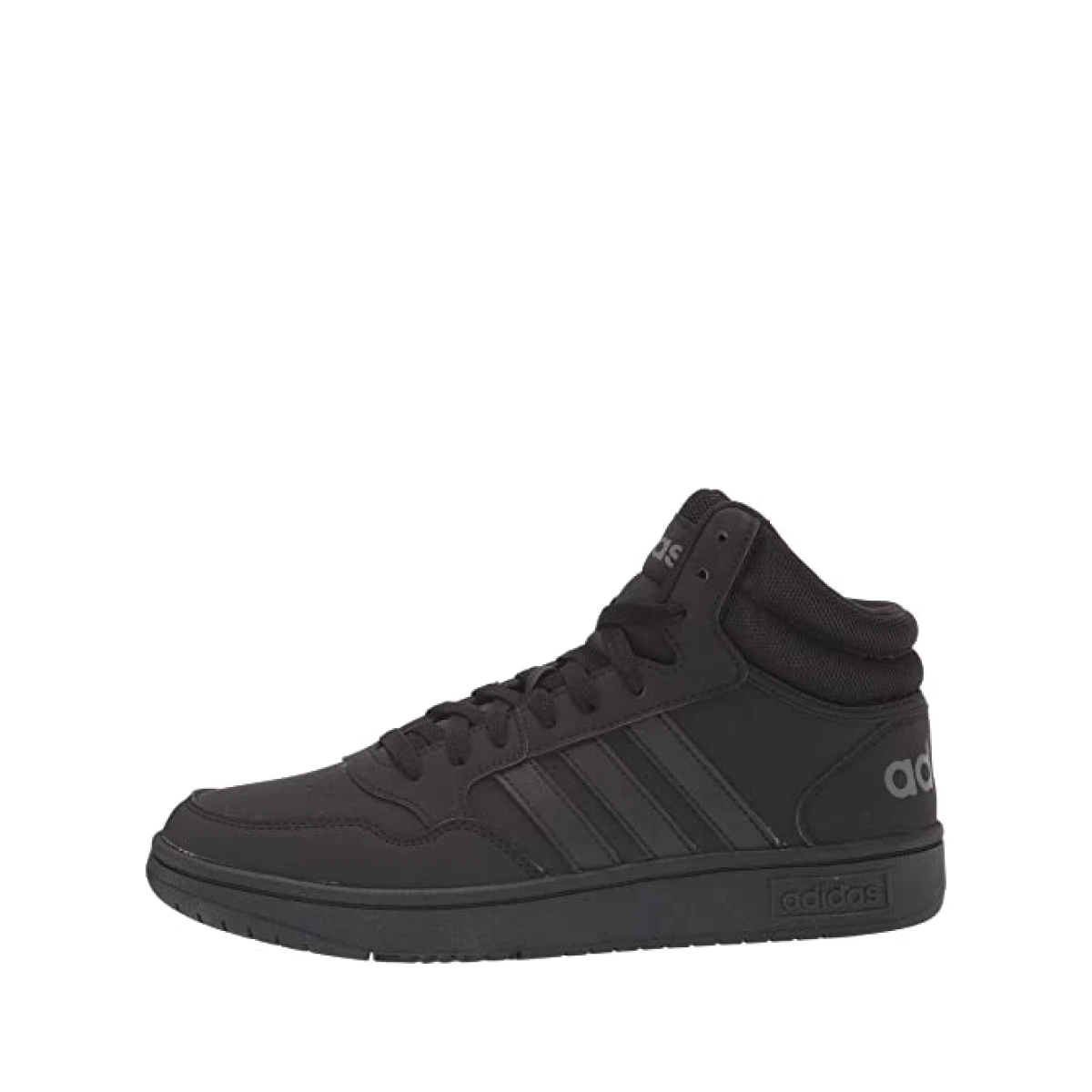 Adidas Men's Hoops 3.0 Mid Black/Black/Grey
