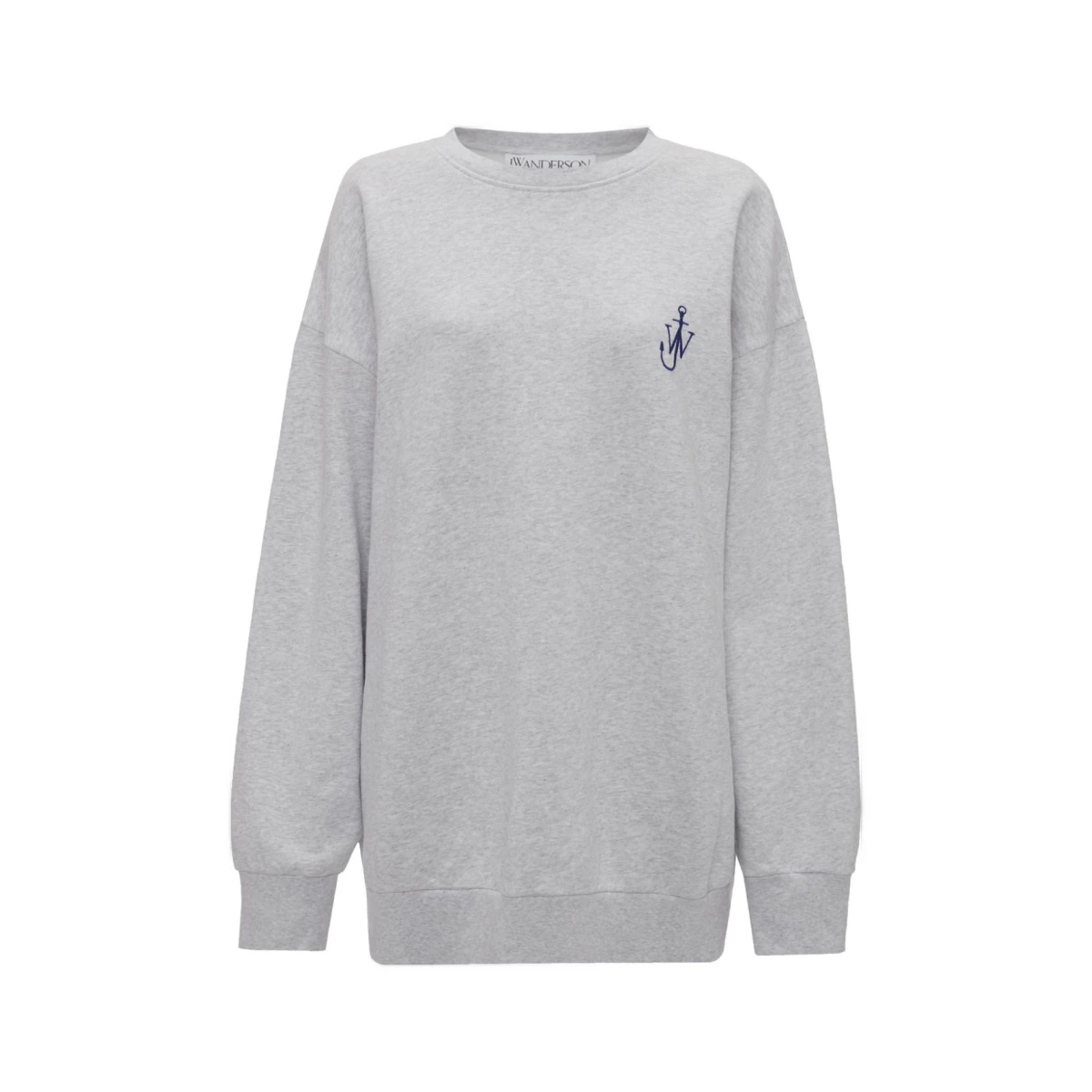 Graphic-print organic cotton sweatshirt - Grey