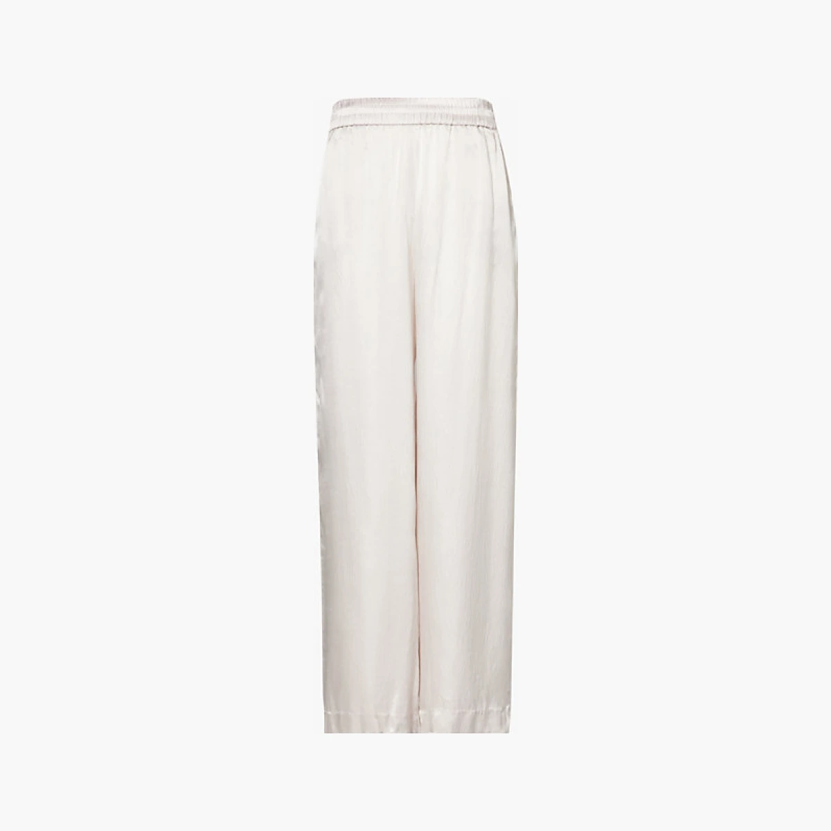 Womens Moonstone Calamity Silk-stain Trousers M