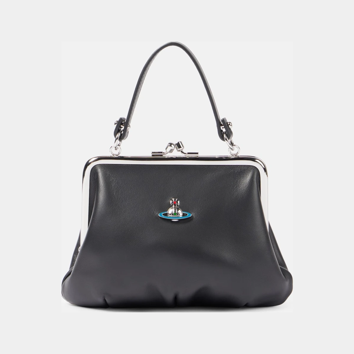 Vivienne Westwood Granny Frame leather tote bag