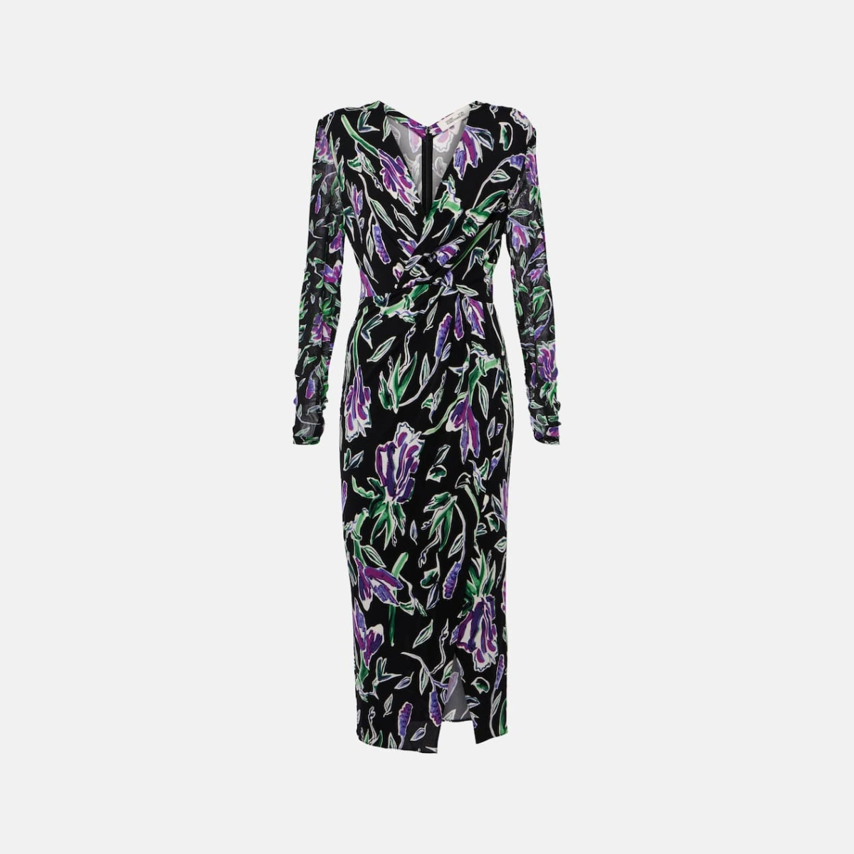 Diane von Furstenberg Vivianne floral jersey midi dress