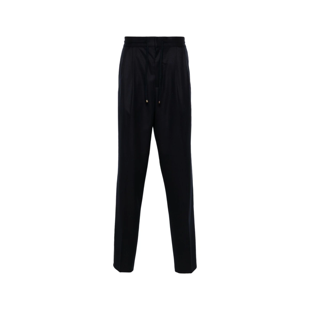 Mid-rise tapered trousers - Blue