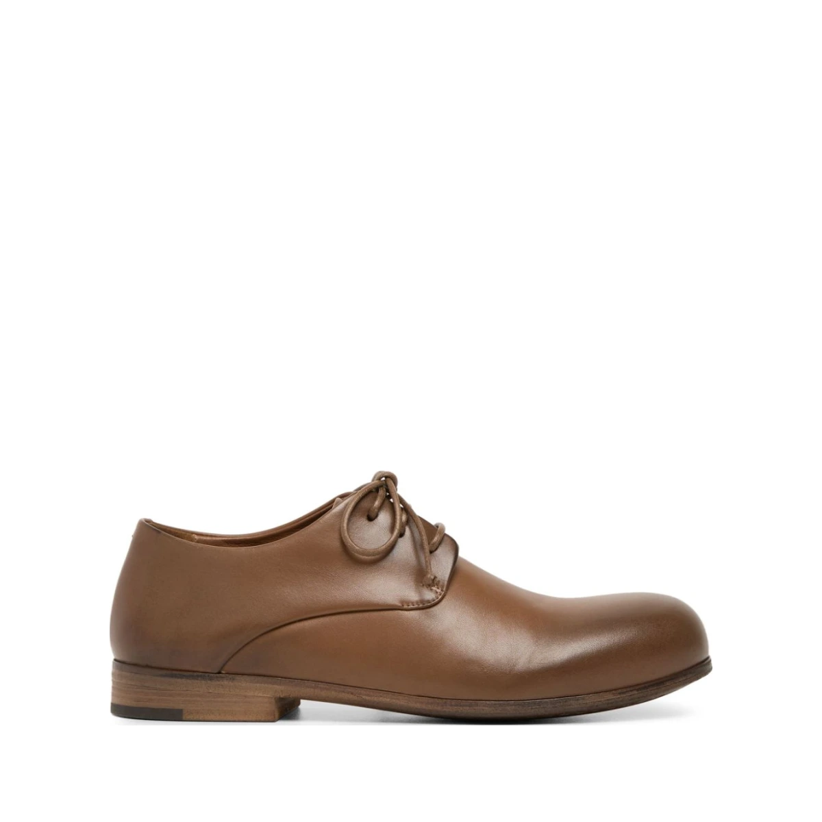 Zucca Media leather derby shoes - Brown