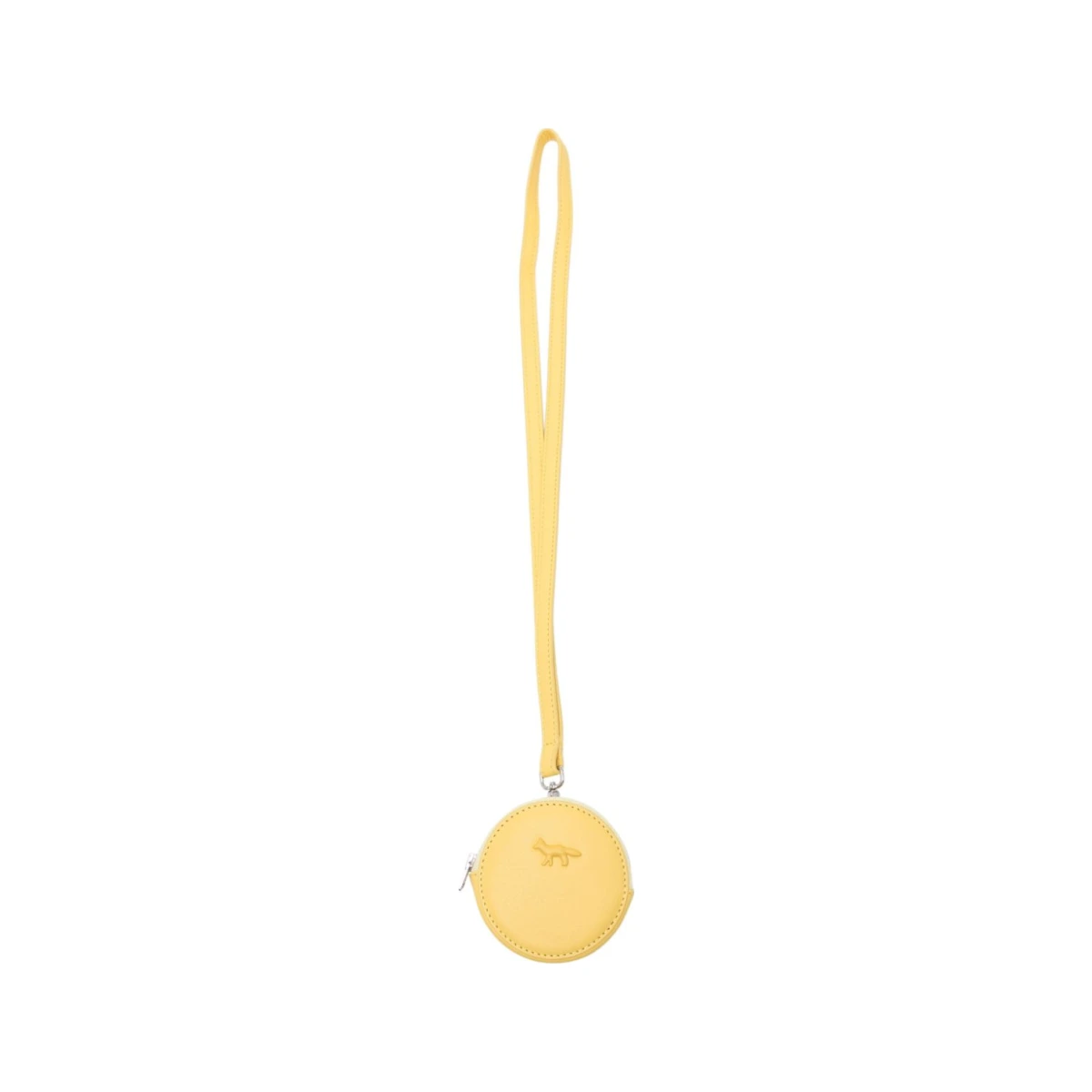 Cloud leather coin purse - Yellow