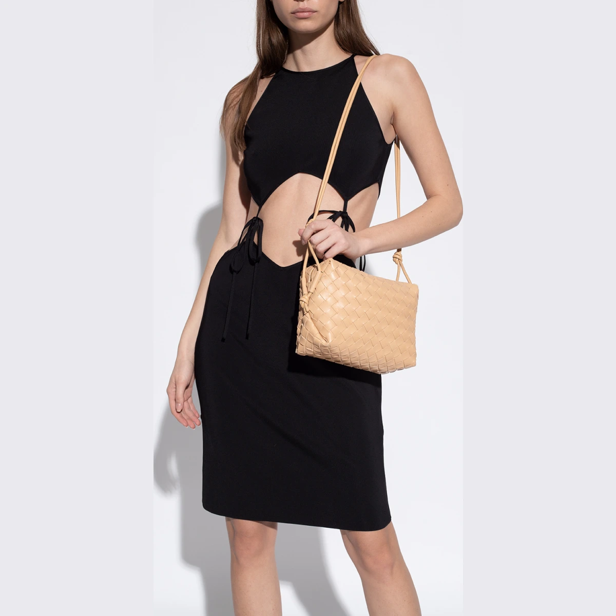 ‘Loop Small’ Shoulder Bag, Women's, Beige
