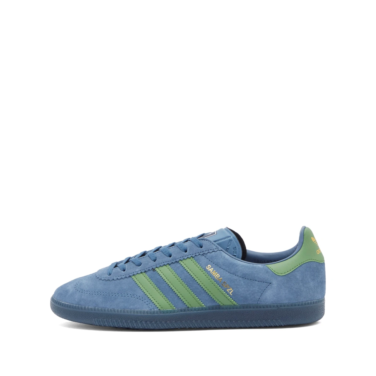 END. x SPZL Samba Deco Sneaker 'By the Sea' in Dark Blue, Size UK 6 