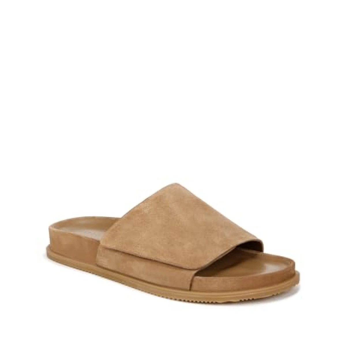 Vince Mens Del Rey Slide Sandal Night Blue Suede