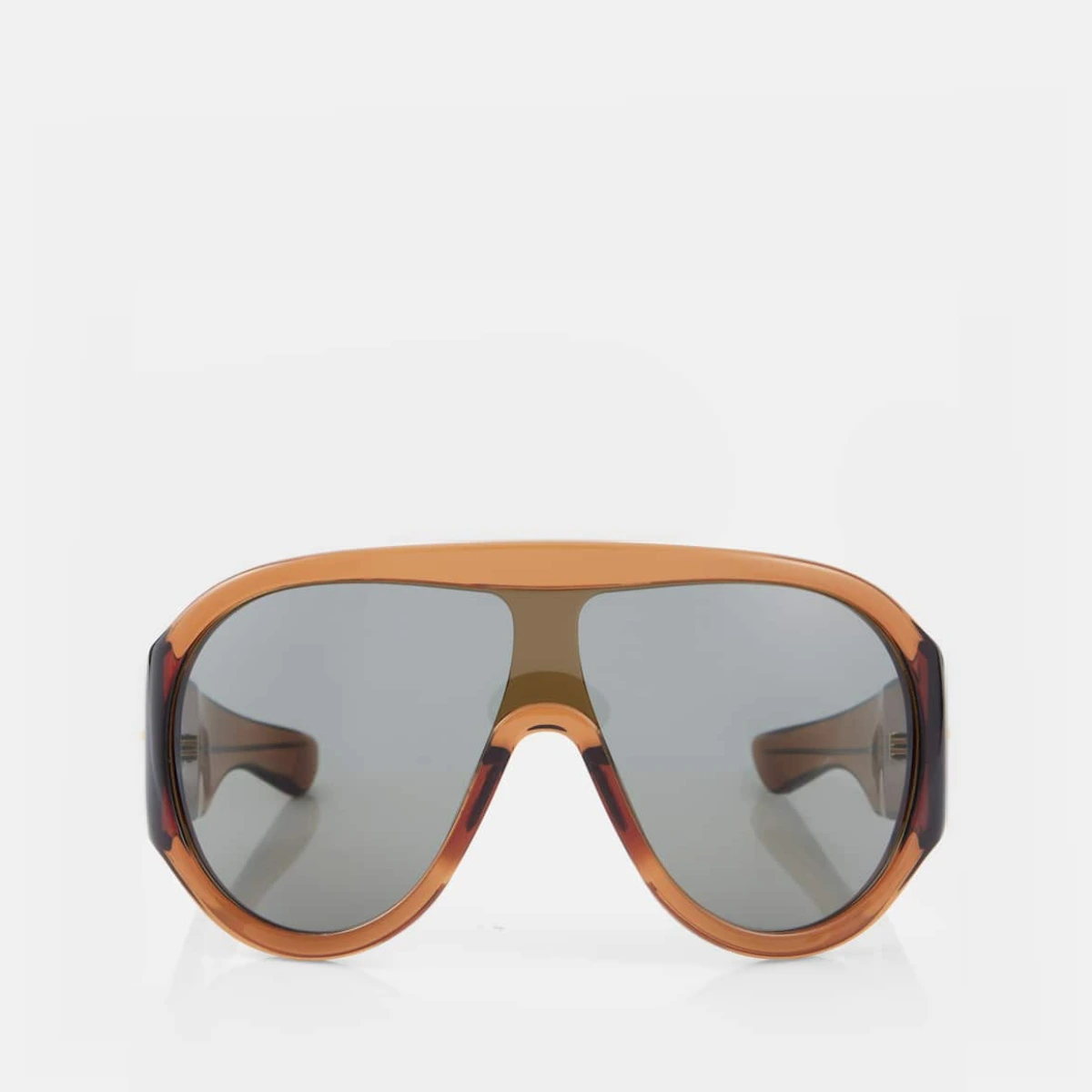 Bottega Veneta Scudo shield sunglasses