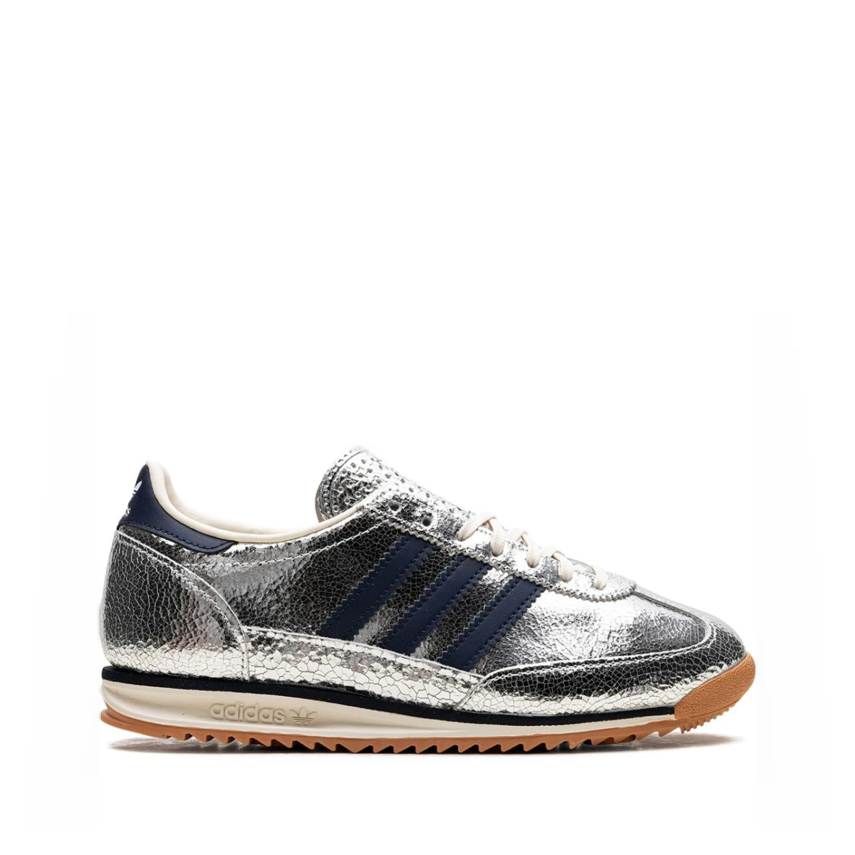 SL 72 "Silver Metallic/Collegiate Navy" sneakers