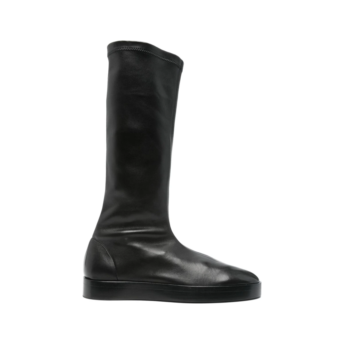 Leather boots - Black