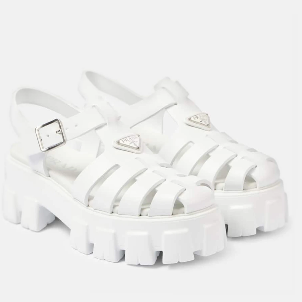 Prada Monolith platform sandals