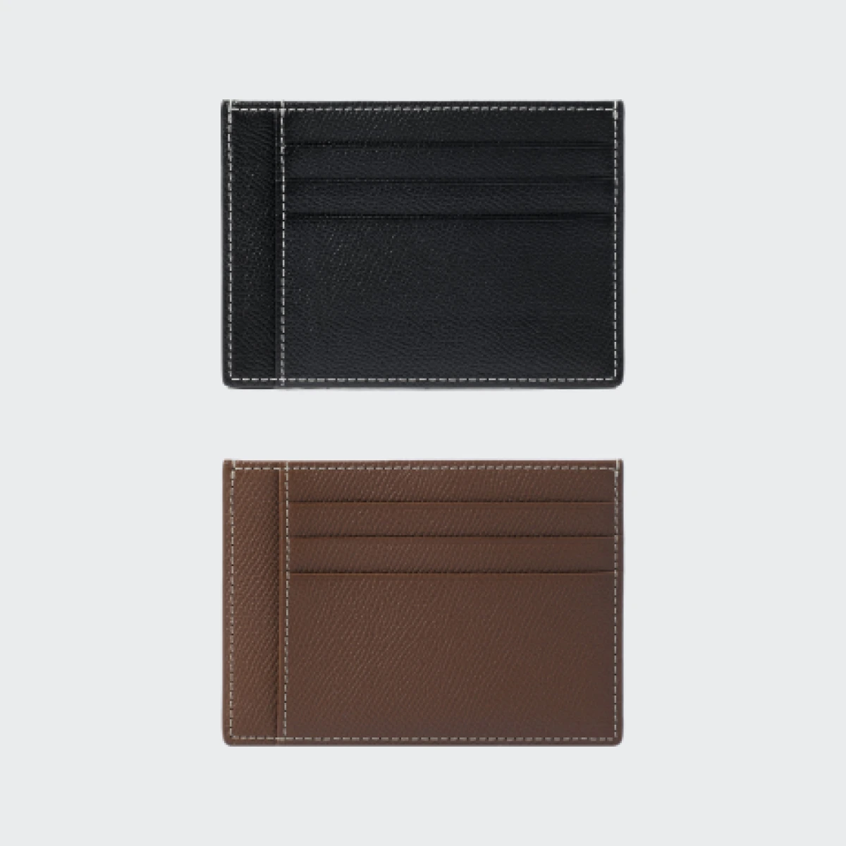 Epsom Leather Eight Pocket Card Wallet