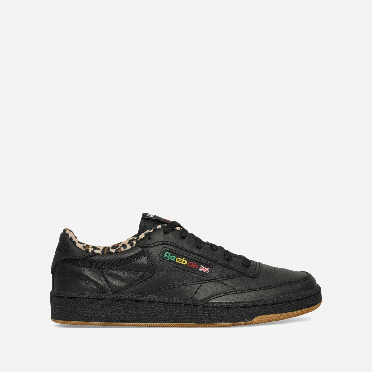 WACKO MARIA Club C 85 Vintage Sneakers Black / Leopard