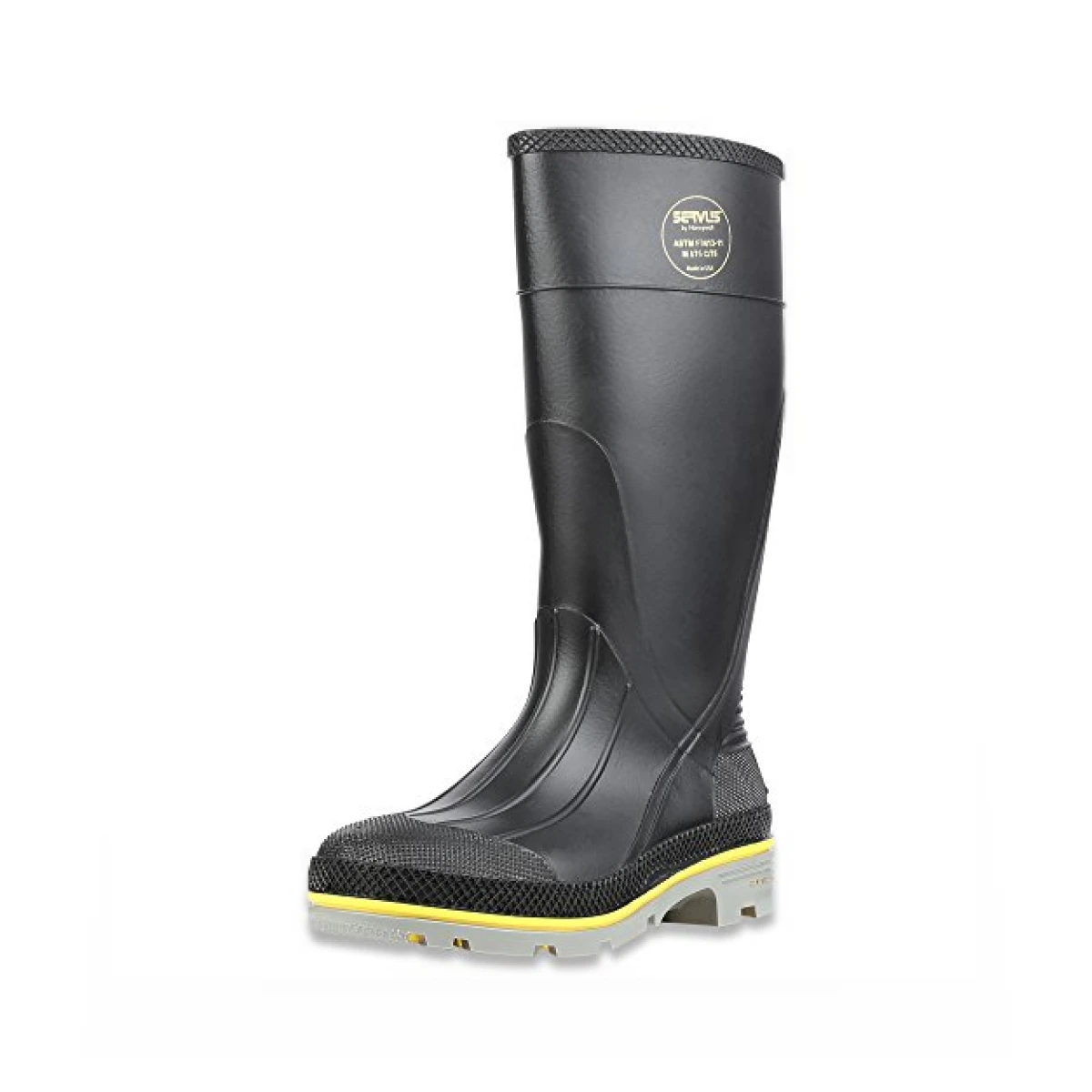 Servus by Honeywell 75109-BLM-090 XTP 15"" PVC Chemical-Resistant Steel Toe Men's Work Boots
