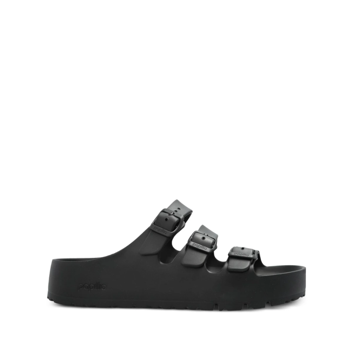 Birkenstock Florida EVA three-buckle slide sandals - Black