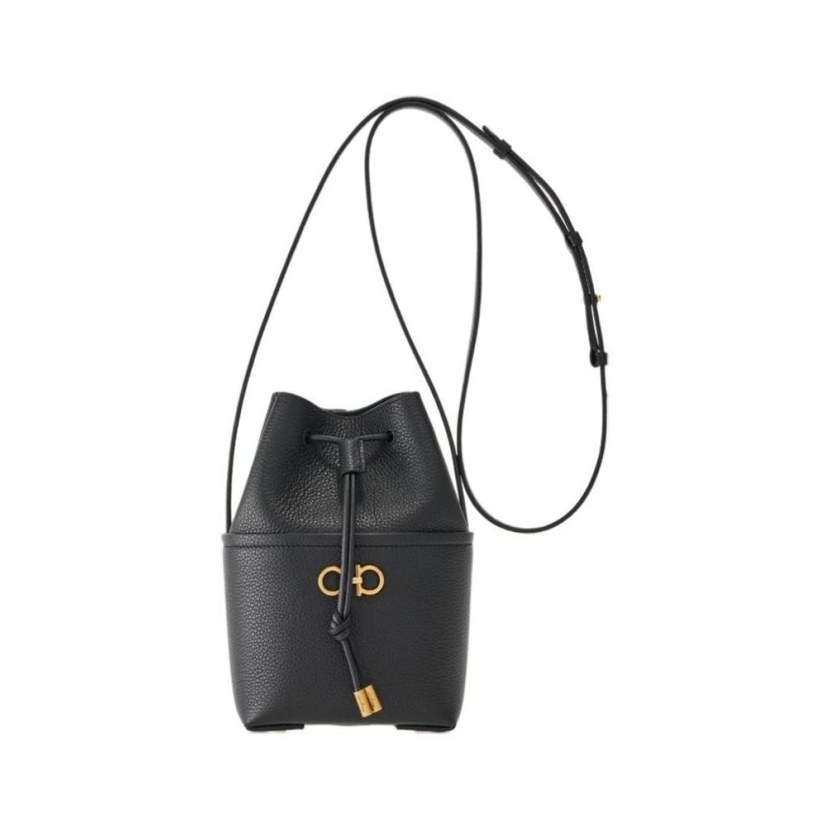 Gancini Soft bucket bag