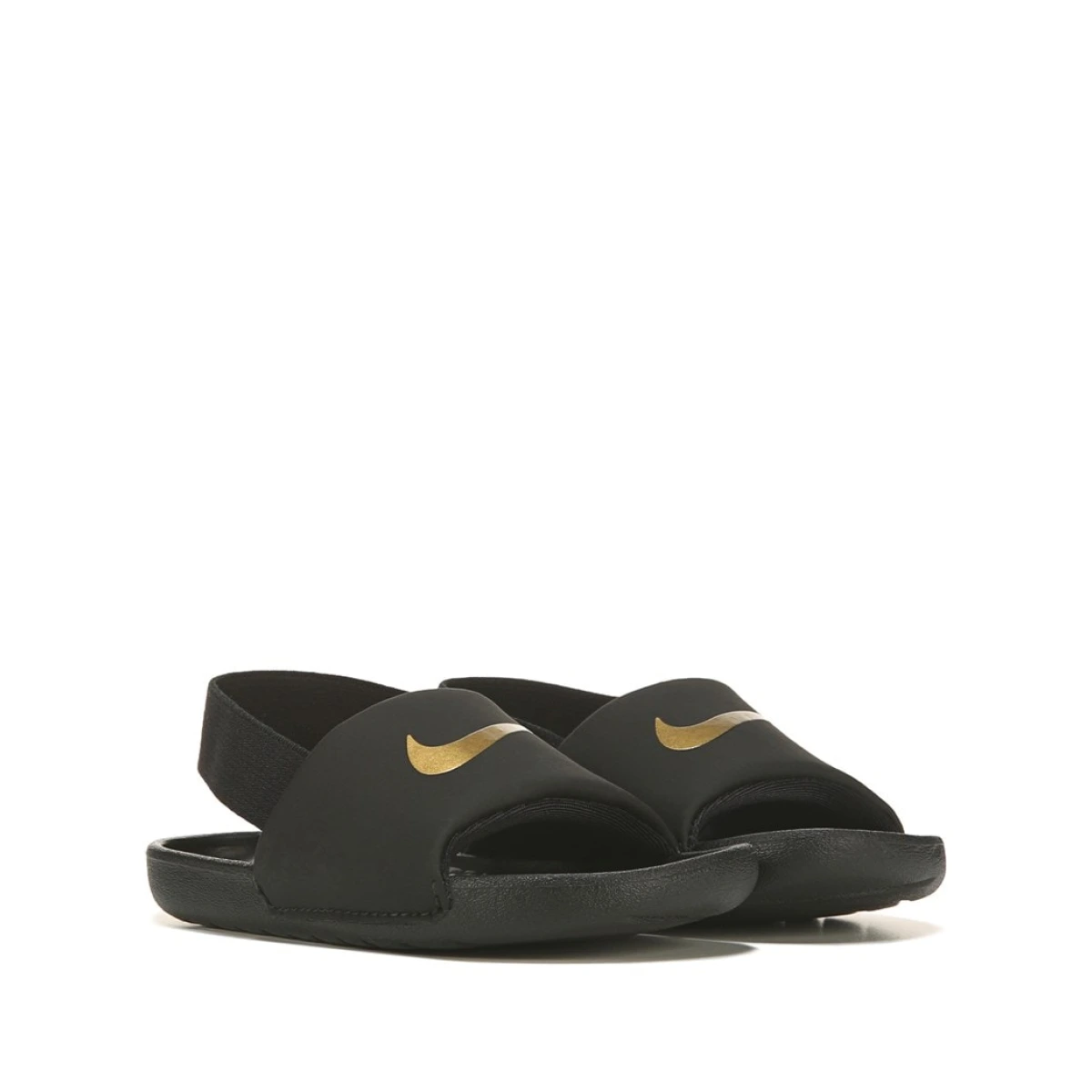 Kids' Kawa Slide Sandal Baby/Toddler Sandals (Black/Gold)
