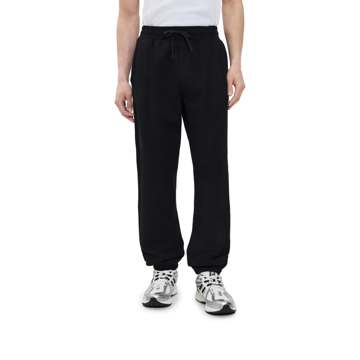 Reigning Champ Mid-Weight Terry Cuffed Relaxed Sweatpants Black