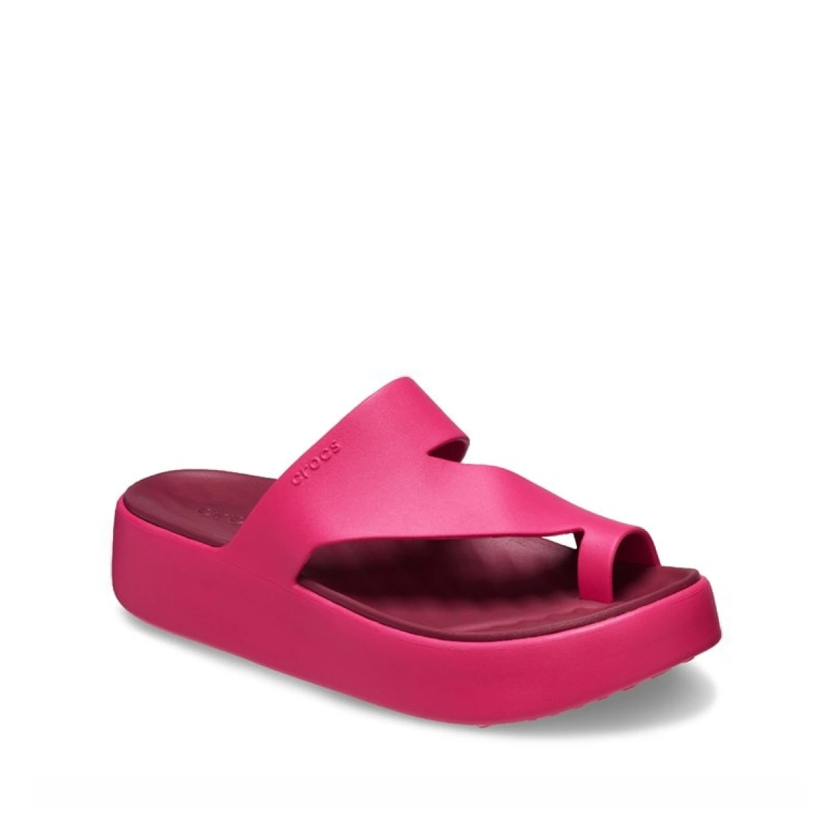 Women's Getaway Toe Loop Platform Sandals (Dragon Fruit)