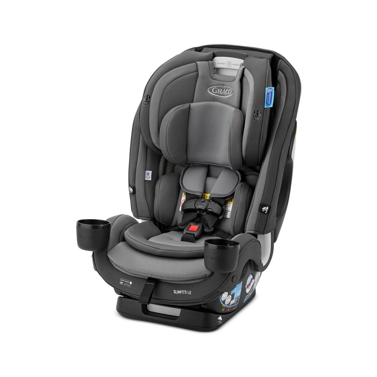 Baby SlimFit3 Lx 3-in-1 Car Seat, Kunningham - Kunningham/Grey