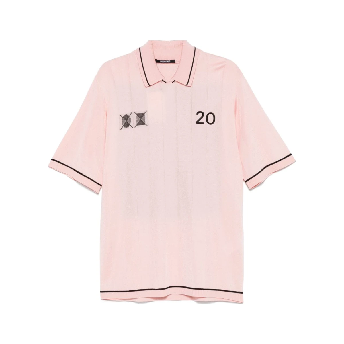 Jacquemus Le Polo Liga polo shirt - Pink