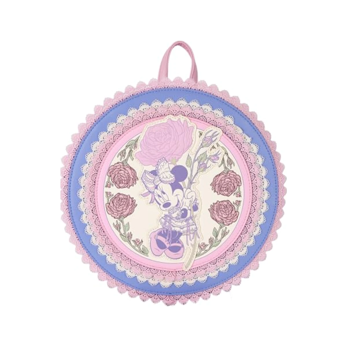 Loungefly Disney Minnie Floral and Lace Mini Backpack
