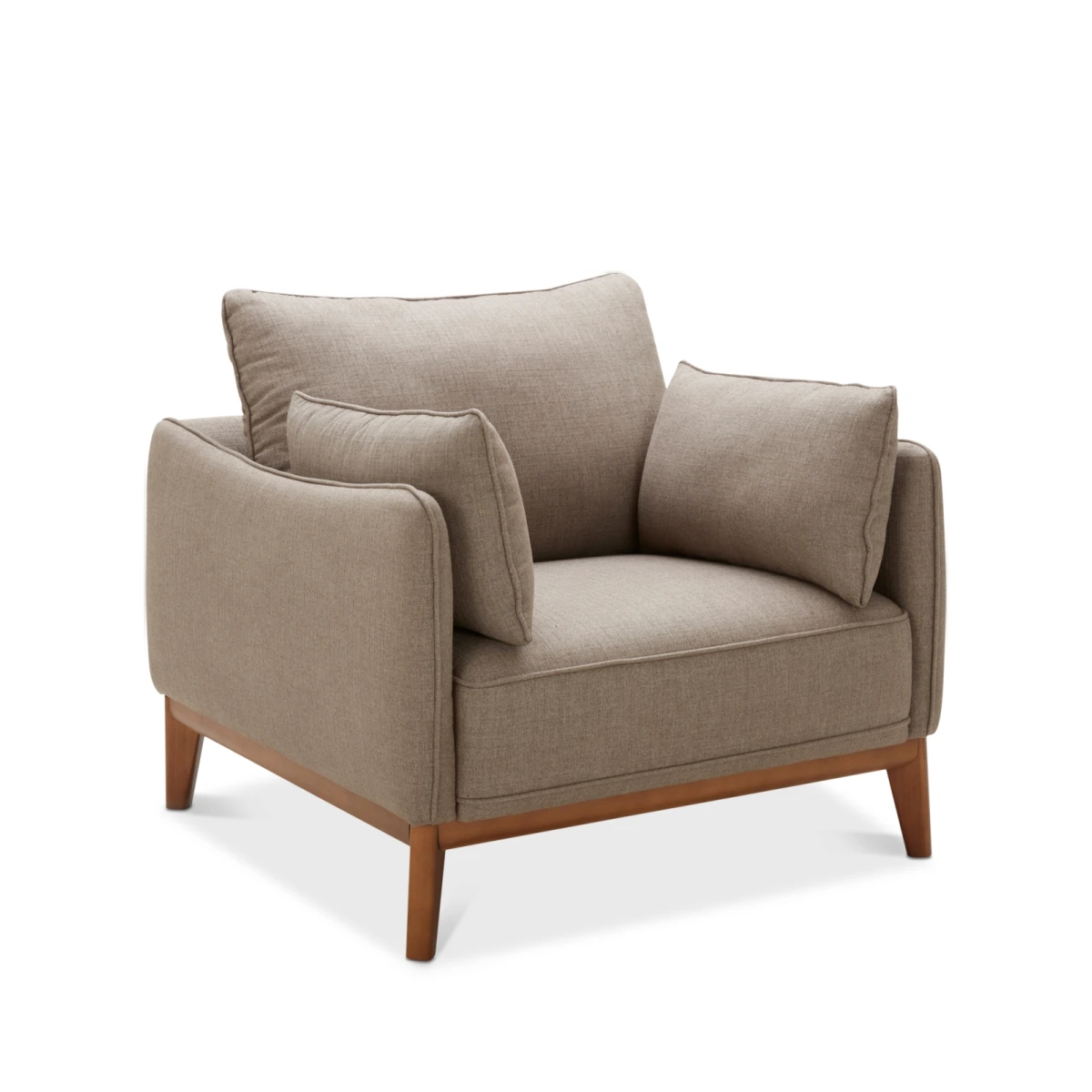 "Jollene 39"" Fabric Armchair, Created for Slate Grey"