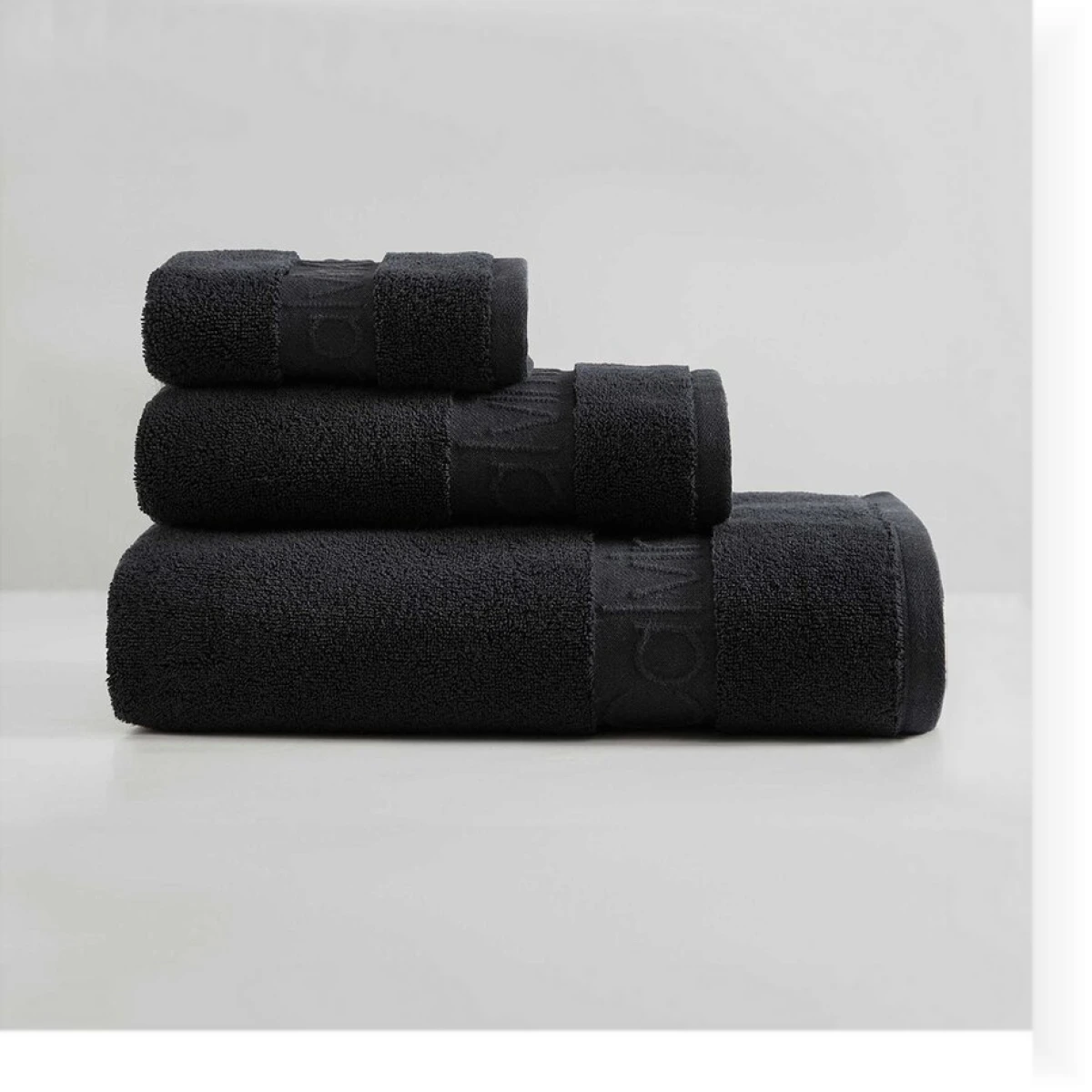 Calvin Klein Iconic Cotton Terry 3Pc Towel Set