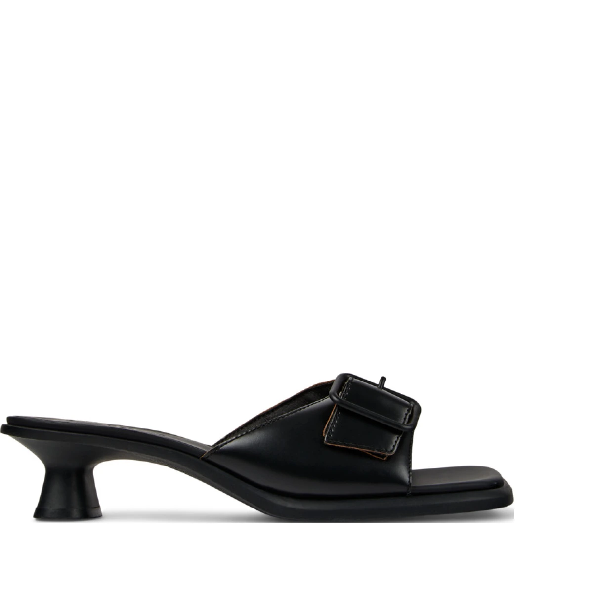 CAMPER Dina - Sandals for Women - Black, 41, Smooth leather