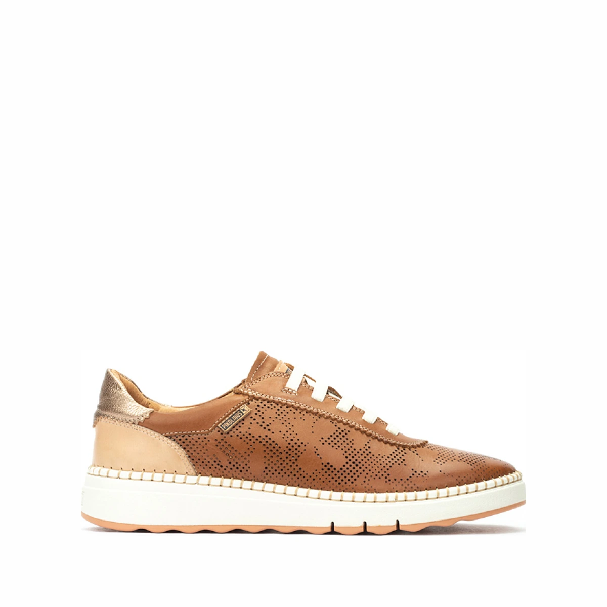 Pikolinos ARENAS W0C Women's leather Sneakers BRANDY