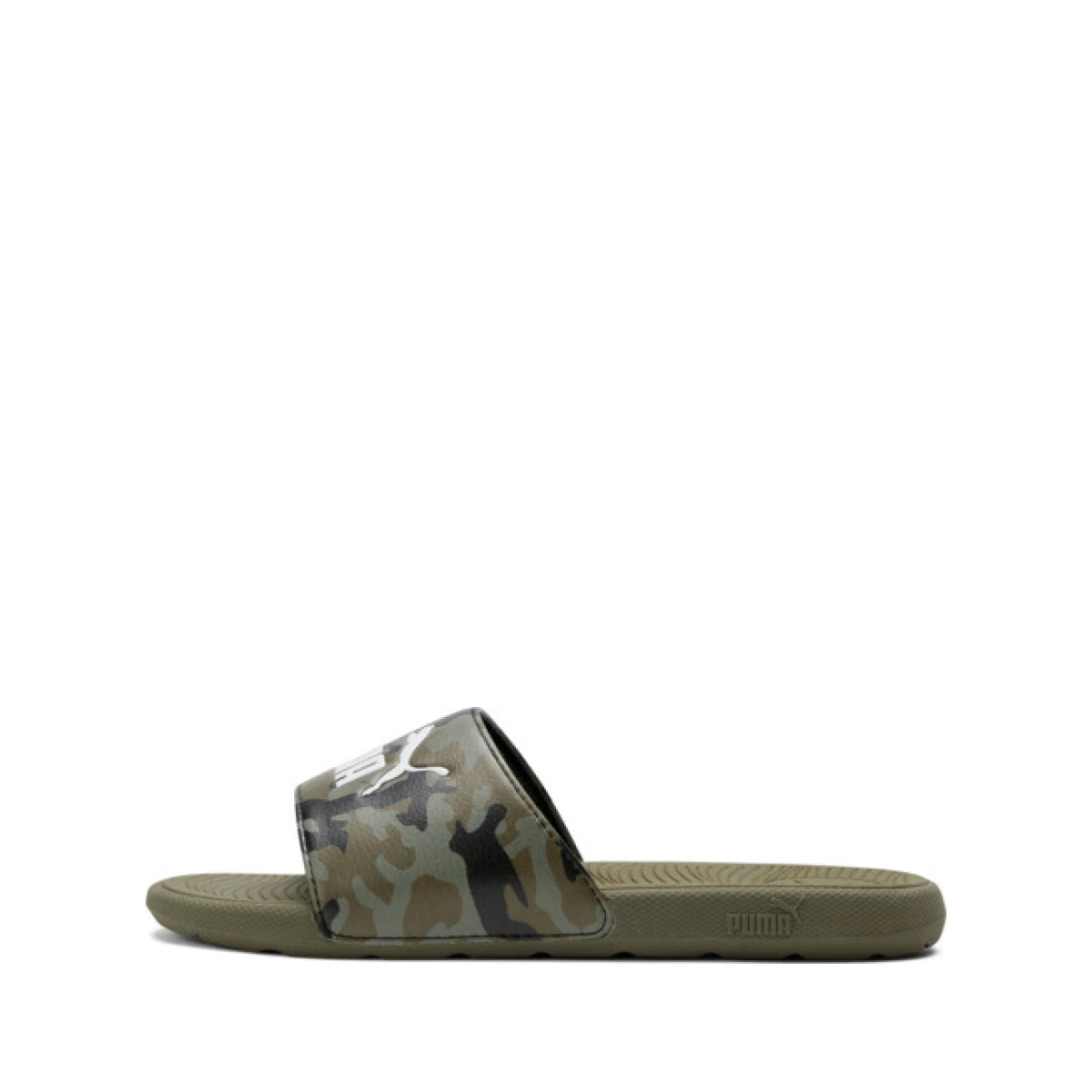 PUMA Cool Cat 2.0 Camo JR Little Kids' Sandals in Green